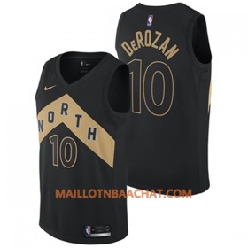 Maillot NBA Toronto Raptors DeMar DeRozan 10 Nike City Edition Swingman - Homme